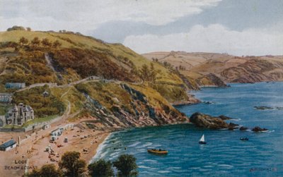 Looe, Beach and Coast by Alfred Robert Quinton